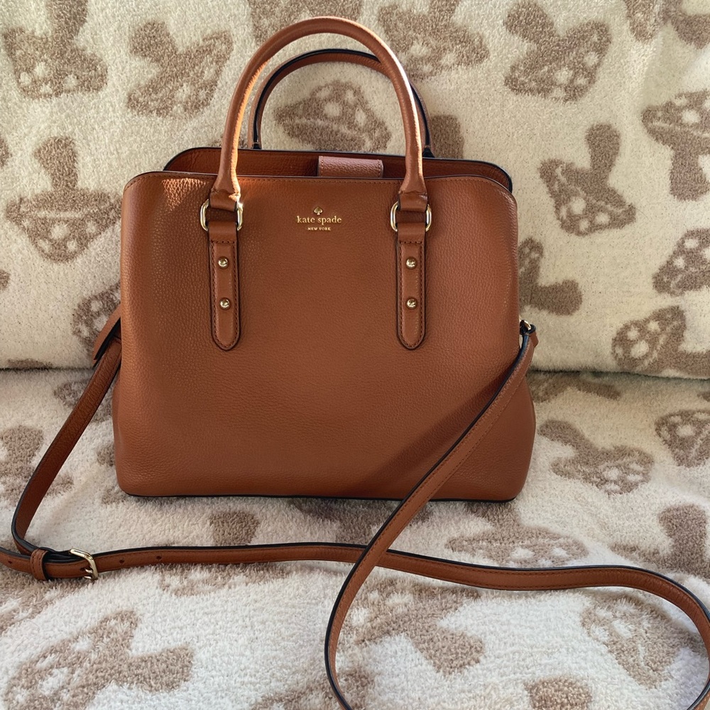 Kate Spade Brown Leather Handbag